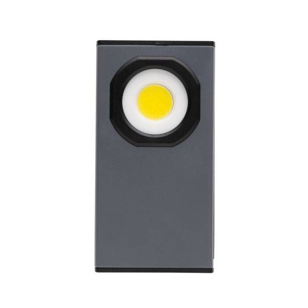 Lampe de poche USB 260lm en plastique RCS Gear X gris personnalisable