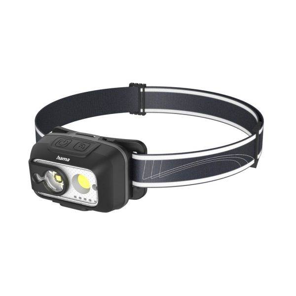 Lampe frontale Hama HL500 noir personnalisable avec logo