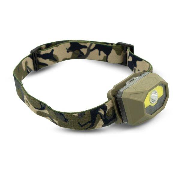 Lampe frontale LED et COB avec capteur de mouvement personnalisable