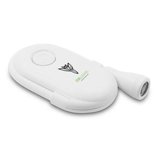 Lampe livre pliable | Mazi blanc personnalisable avec logo