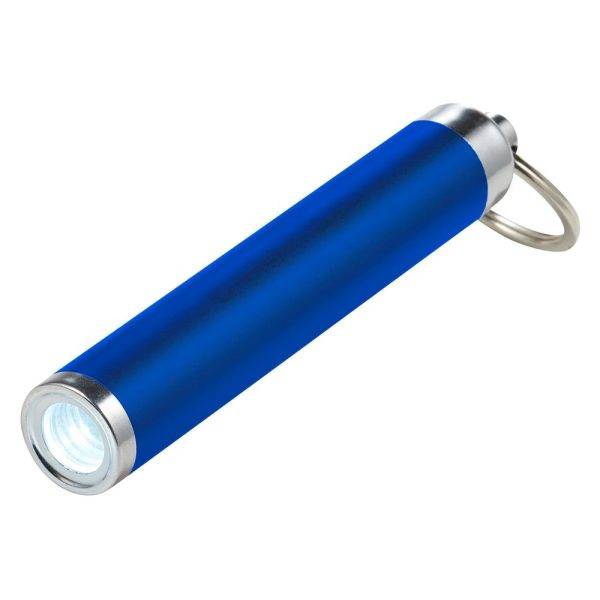 Lampe torche à LED bleu personnalisable avec logo