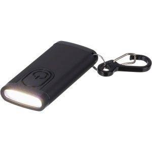 Lampe torche COB noir personnalisable avec logo