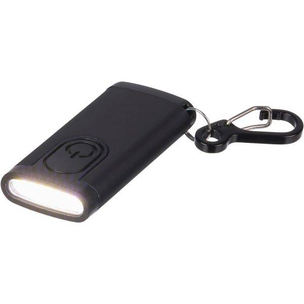 Lampe torche COB noir personnalisable avec logo