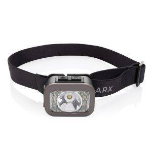 Lampe torche Gear X Head avec lumière COB, RABS gris personnalisable