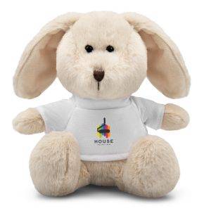 Lapin Felix beige personnalisable avec logo