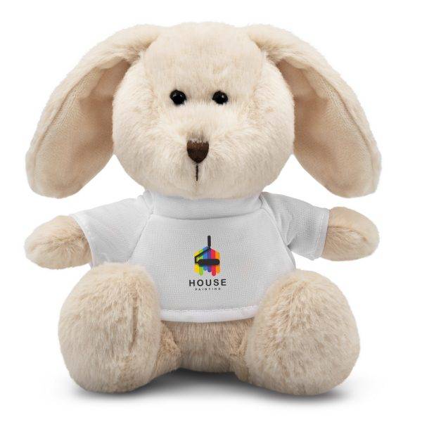 Lapin Felix beige personnalisable avec logo