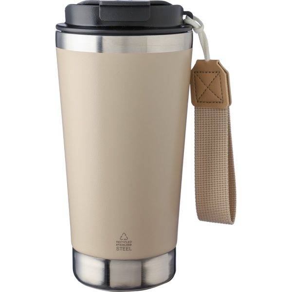 Le mug isotherme de 500 ml est doté de doubles parois personnalisable