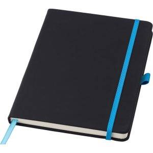 Libreta de PU bleu clair personnalisable avec logo