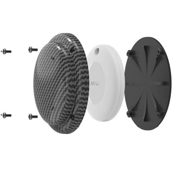 Localisateur MiLi SkiFinder DUO noir personnalisable avec logo