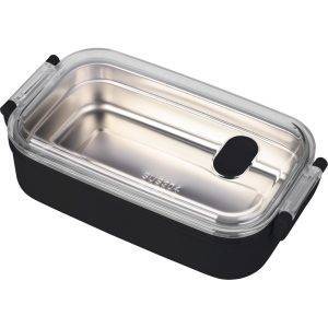 Lunch box 750 ml noir personnalisable avec logo