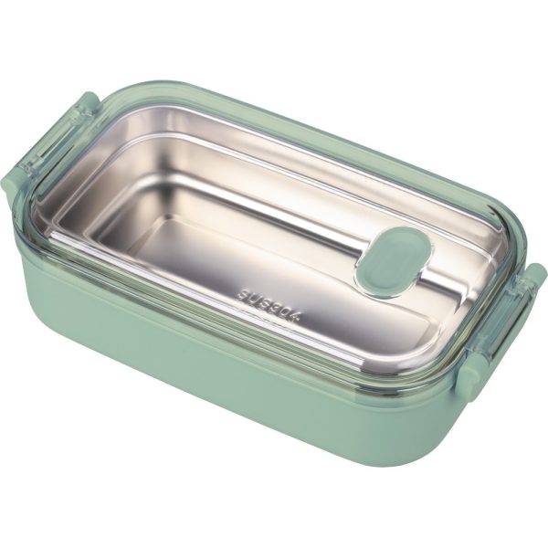 Lunch box 750 ml vert claire personnalisable avec logo
