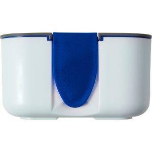 Lunch box 850 ml, support pour téléphone bleu personnalisable