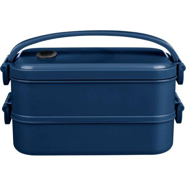 Lunch box bleu personnalisable avec logo