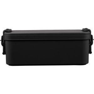 Lunch boxs 2,2l noir personnalisable avec logo