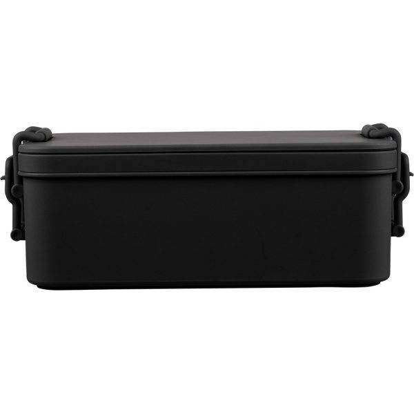 Lunch boxs 2,2l noir personnalisable avec logo