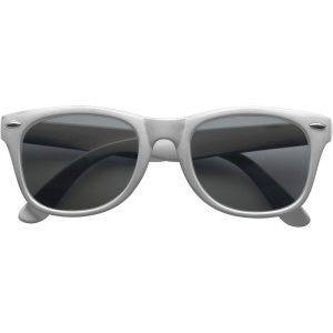 Lunettes de soleil argent personnalisable avec logo