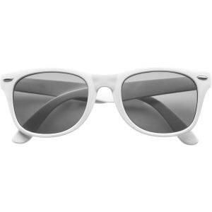 Lunettes de soleil blanc personnalisable avec logo – réf. V6488-02