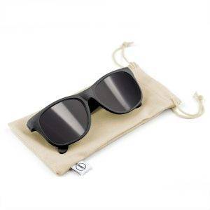 Lunettes de soleil B'RIGHT en paille de blé | Adam personnalisable – réf. V7375-03