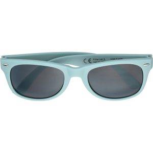 Lunettes de soleil en PC recyclé bleu personnalisable avec logo