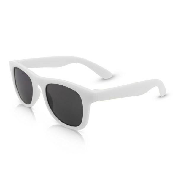Lunettes de soleil enfant Sia blanc personnalisable avec logo