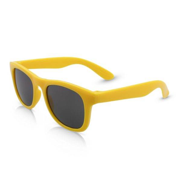 Lunettes de soleil enfant Sia jaune personnalisable avec logo