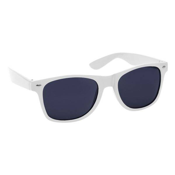 Lunettes de soleil Kathryn blanc personnalisable avec logo