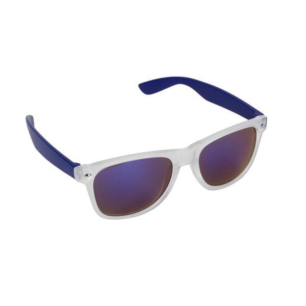 Lunettes de soleil Leroy bleu marine personnalisable avec logo