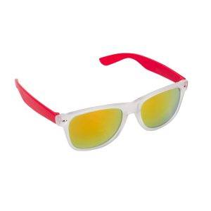 Lunettes de soleil Leroy rouge personnalisable avec logo