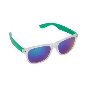 Lunettes de soleil Leroy vert personnalisable avec logo