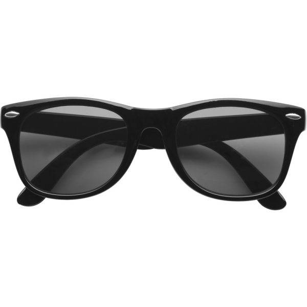 Lunettes de soleil noir personnalisable avec logo – réf. V6488-03