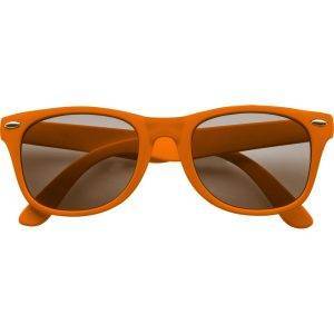 Lunettes de soleil orange personnalisable avec logo – réf. V6488-07