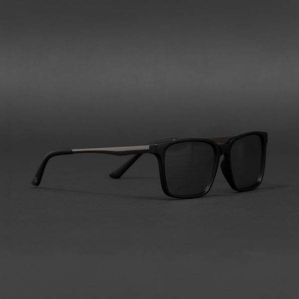 Lunettes de soleil polarisées Upperlane noir personnalisable avec logo