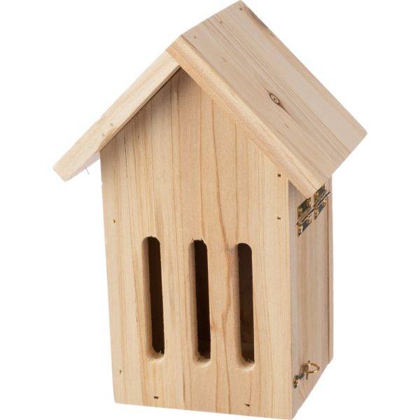 Maison des papillons brun personnalisable avec logo