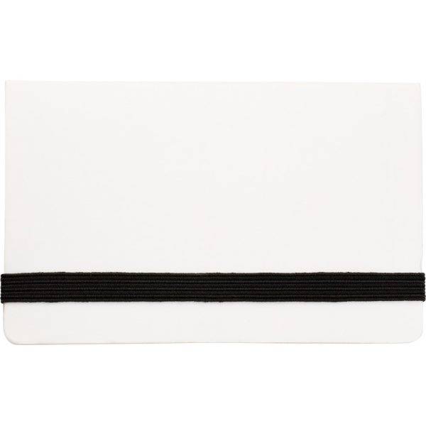 Marque-pages autocollantes blanc personnalisable avec logo