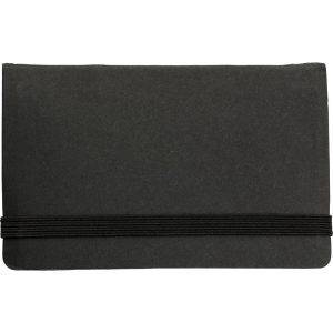 Marque-pages autocollantes noir personnalisable avec logo