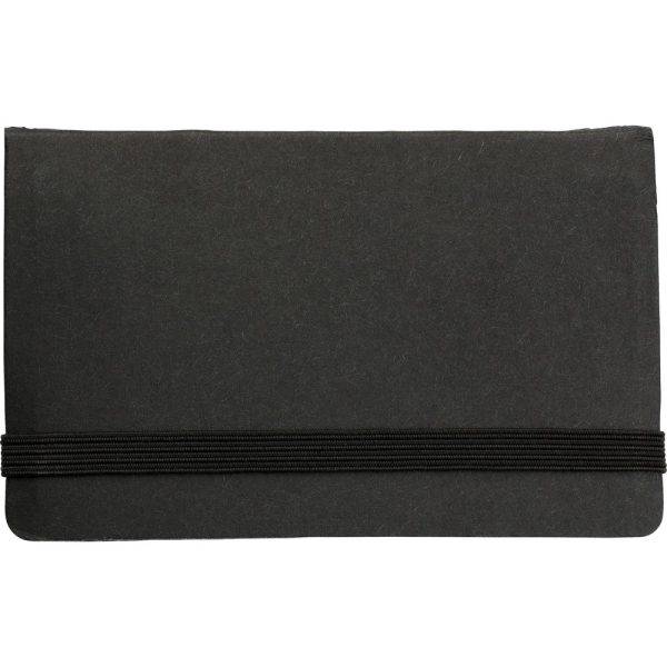Marque-pages autocollantes noir personnalisable avec logo