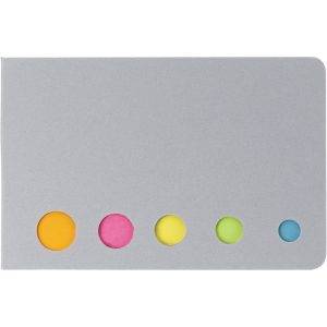 Marque-pages autocollants argent personnalisable avec logo