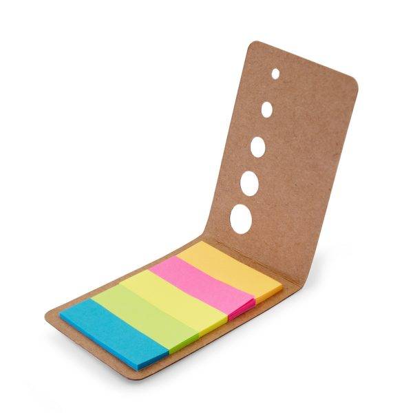 Marque-pages autocollants Braeden neutre personnalisable avec logo