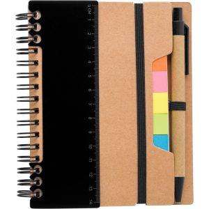Marque-pages, carnet, notes autocollantes, stylo bille personnalisable