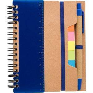 Marque-pages, carnet, notes autocollantes, stylo bille personnalisable – réf. V2991-11