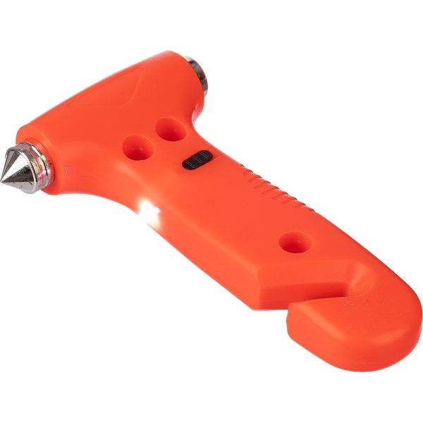Marteau de sécurité orange personnalisable avec logo