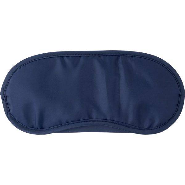 Masque de sommeil bleu marine personnalisable avec logo
