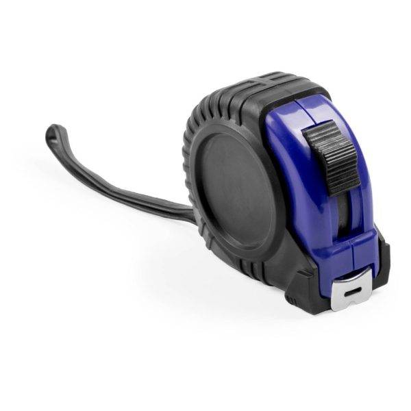 Mètre-ruban de 3m bleu marine personnalisable avec logo