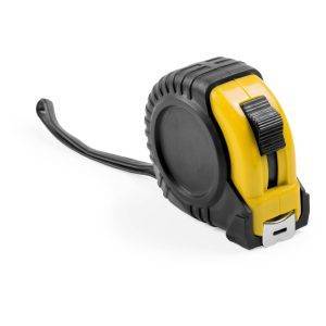 Mètre-ruban de 3m jaune personnalisable avec logo