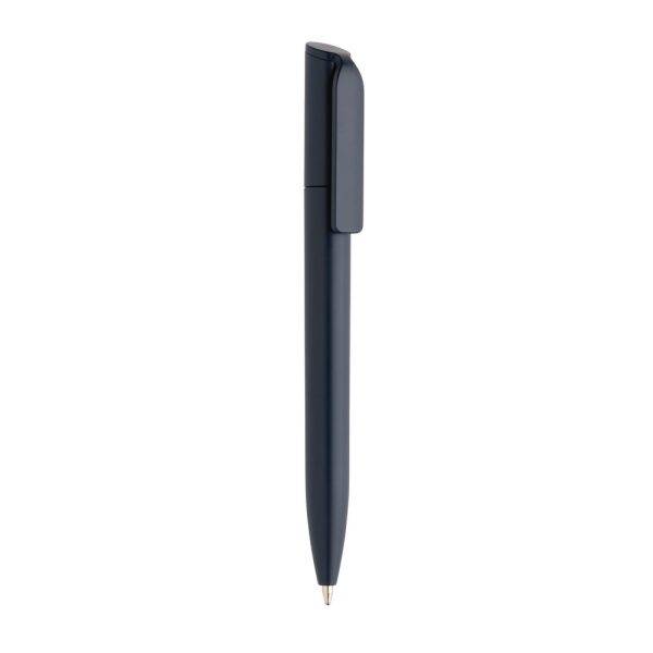 Mini stylo en ABS recyclé certifié GRS Pocketpal bleu personnalisable