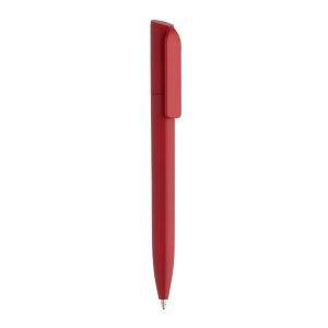 Mini stylo en ABS recyclé certifié GRS Pocketpal rouge personnalisable