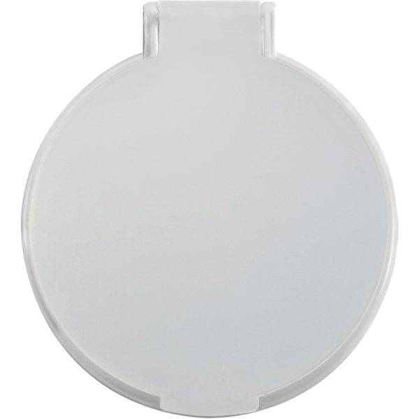 Miroir blanc personnalisable avec logo