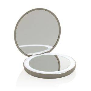 Miroir de maquillage à LED en plastique recyclé RCS personnalisable