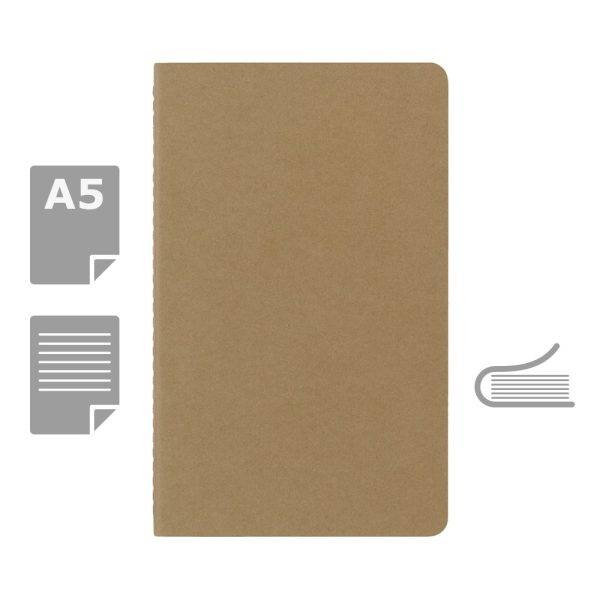 MOLESKINE Cahier Journal approx. A5 neutre personnalisable avec logo