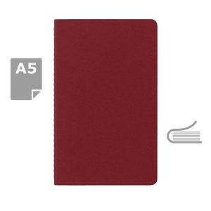 MOLESKINE Cahier Journal approx. A5 rouge personnalisable avec logo